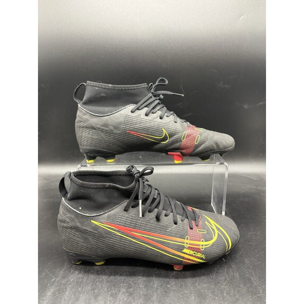 NIKE MERCURIAL SUPERFLY 8 ACADEMY FG/MG SOCCER CLEATS CV1127-090 SIZE US 5Y